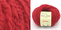 Пряжа RM-Filati Onda, цвет (1139) красный
