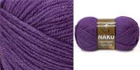 Пряжа NAKO Superlambs Special, цвет (6965) фиолетовый