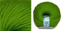 Пряжа BBB Full (Фулл), цвет (9467) весенний зеленый