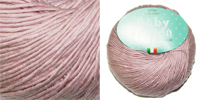 Пряжа Baby Cotton, цвет (1073) пыльно-розовый