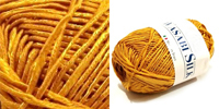 Пряжа Wasabi Silk, цвет (04) т. желтый