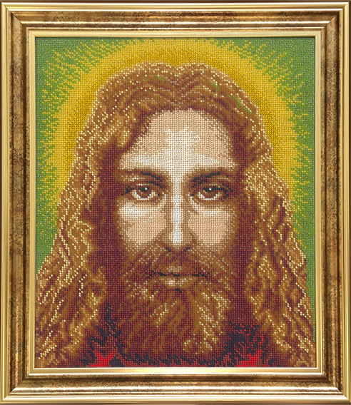 № 512 - Иисус (полная зашивка) (арт. БИ-500)