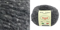 Пряжа RM-Filati Tweed, цвет (1405) т. серый