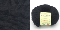 Пряжа RM-Filati Onda, цвет (2153) черный