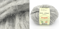 Пряжа RM-Filati Tresjoli, цвет (801) светло-серый
