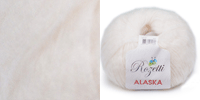 Пряжа Rozetti Alaska, цвет (01) белый